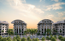 Новые апартаменты 1+1 и 3+1 в Оба - Алания